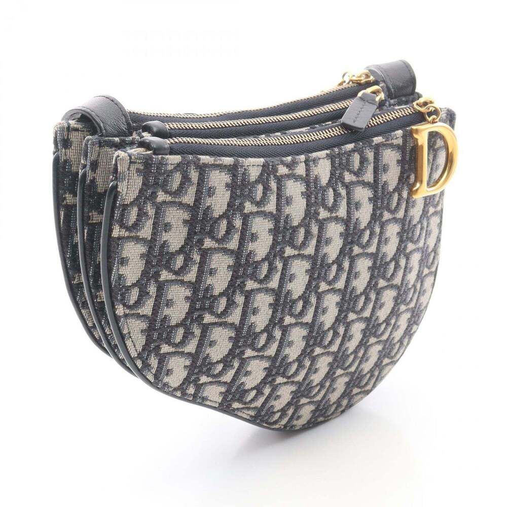 CHRISTIAN DIOR Cream Leather Shoulder Bag - Picture 2 of 12